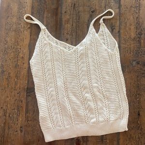 Mango Crochet Top